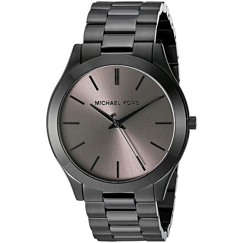 michael kors black mens watch ebay|Michael Kors clear band watch.